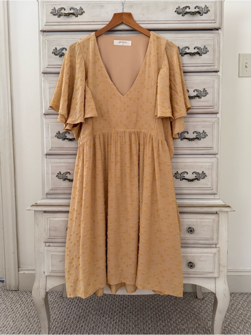 A Beautiful Soul Yellow Fairy Boho Dress